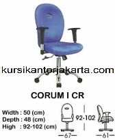 Kursi Staff & Sekretaris Indachi Corum I CR