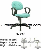 Kursi Staff & Sekretaris Indachi D 210
