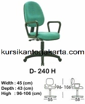 Kursi Staff & Sekretaris Indachi D 240 H