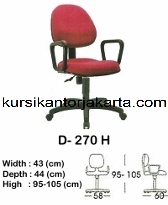 Kursi Staff & Sekretaris Indachi D 270 H