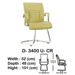 Kursi Direktur Indachi D - 3400 U - CR