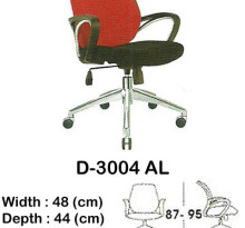 Kursi Kantor (Staff & Sekretaris) Indachi D-3004 AL