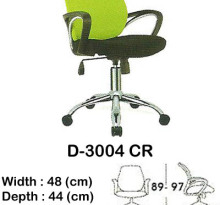 Kursi Kantor (Staff & Sekretaris) Indachi D-3004 CR