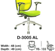 Kursi Kantor (Staff & Sekretaris) Indachi D-3005 AL