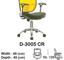 Kursi Kantor (Staff & Sekretaris) Indachi D-3005 CR
