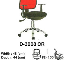 Kursi Kantor (Staff & Sekretaris) Indachi D-3008 CR