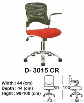 Kursi Kantor (Staff & Sekretaris) Indachi D-3015 CR