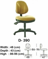 Kursi Kantor (Staff & Sekretaris) Indachi D-390