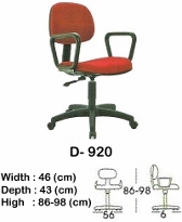 Kursi Kantor (Staff & Sekretaris) Indachi D-920