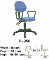 Kursi Kantor (Staff & Sekretaris) Indachi D-950