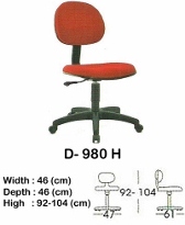 Kursi Kantor (Staff & Sekretaris) Indachi D-980 H