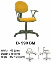 Kursi Kantor (Staff & Sekretaris) Indachi D-990 BM