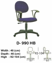 Kursi Kantor (Staff & Sekretaris) Indachi D-990 HB