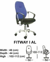 Kursi Kantor (Staff & Sekretaris) Indachi Fitway I AL
