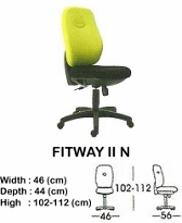 Kursi Kantor (Staff & Sekretaris) Indachi Fitway II N
