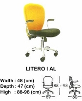 Kursi Kantor (Staff & Sekretaris) Indachi Litero I AL