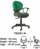 Kursi Kantor (Staff & Sekretaris) Indachi Tezio I N